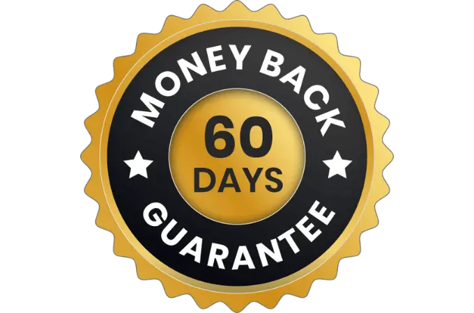 Blood Armor 60-days money back guarantee